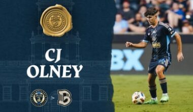 Philadelphia Union Loan Midfielder CJ Olney to Brooklyn FC
