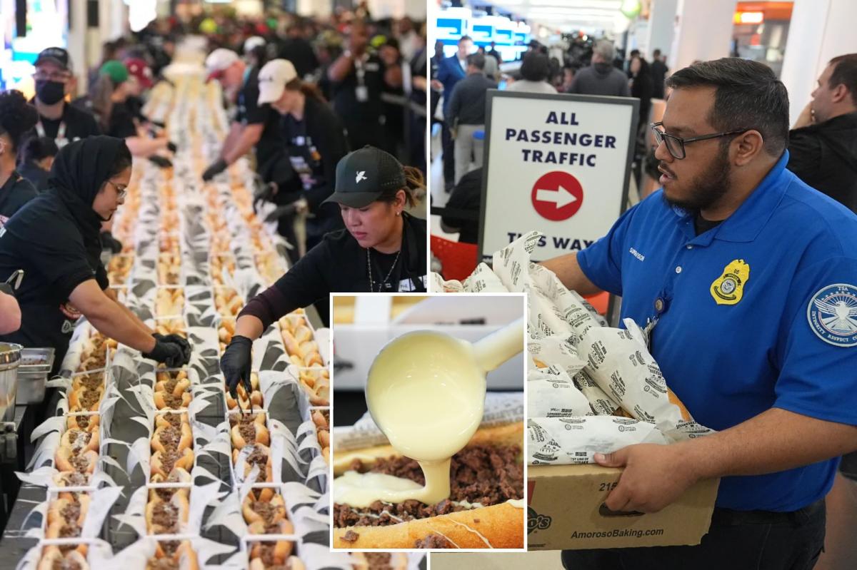 Philadelphia airport's longest line? Cheesesteaks, not TSA