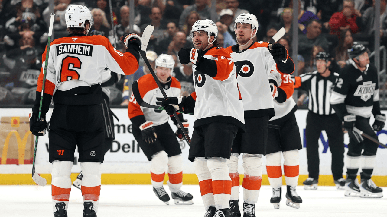 Flyers top Kings in shootout, extend point streak to 5