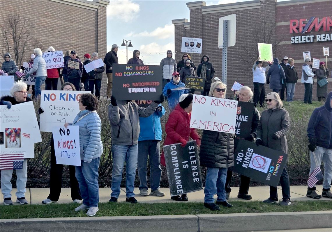 No Kings live updates: Protests planned around Pittsburgh amid DHS shutdown, war in Iran