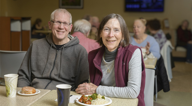 St. Luke’s Older Adult Meal Program Is a Big Hit among Seniors