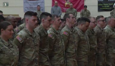 Pennsylvania National Guard soldiers honored before deployment