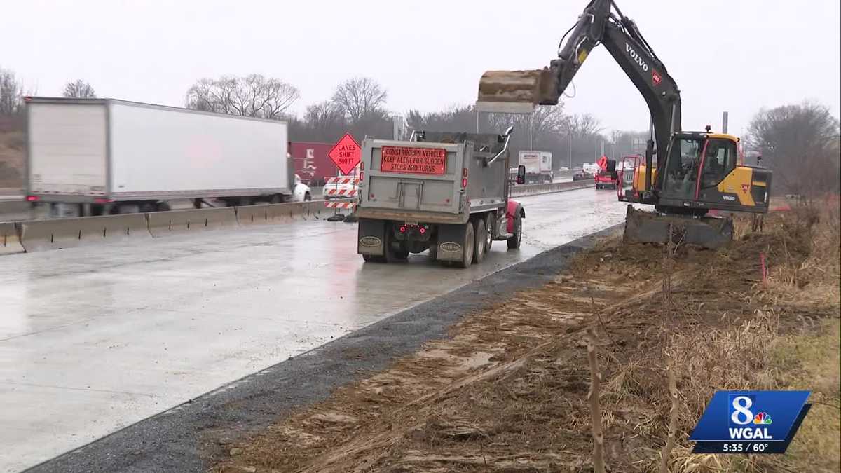 Weather delays PennDOT road projects in Pennsylvania