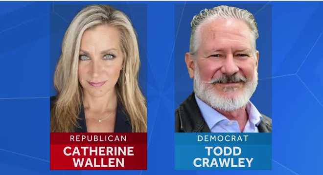 In the 193rd District, which includes parts of Adams and Cumberland counties, Wallen received almost 60% of the vote, while Democrat Todd Crawley garnered about 40%.