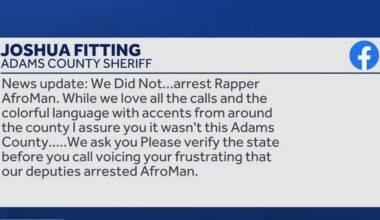 Adams County police flooded with calls over Afroman case