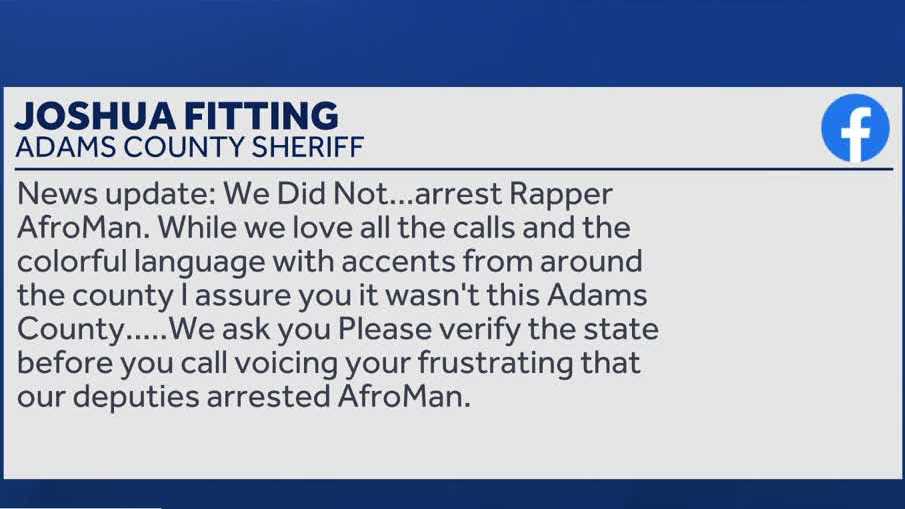 Adams County police flooded with calls over Afroman case