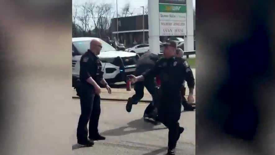 Protesters clash with police in Western Pennsylvania