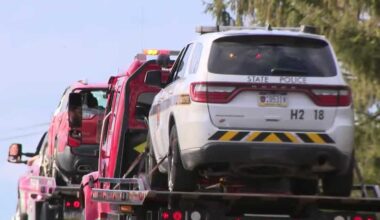 State trooper gets into crash with unrelated vehicle while responding to reported shooting, PSP says