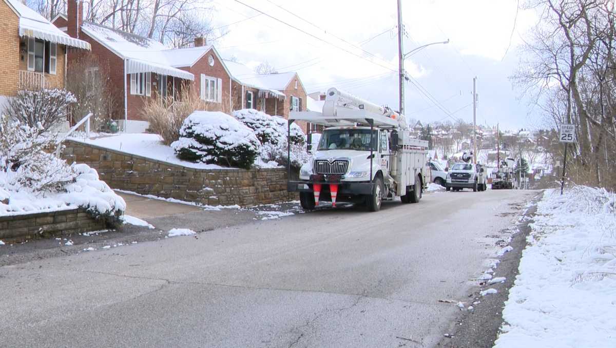 Duquesne Light works to repair power as many left without it in Allegheny County