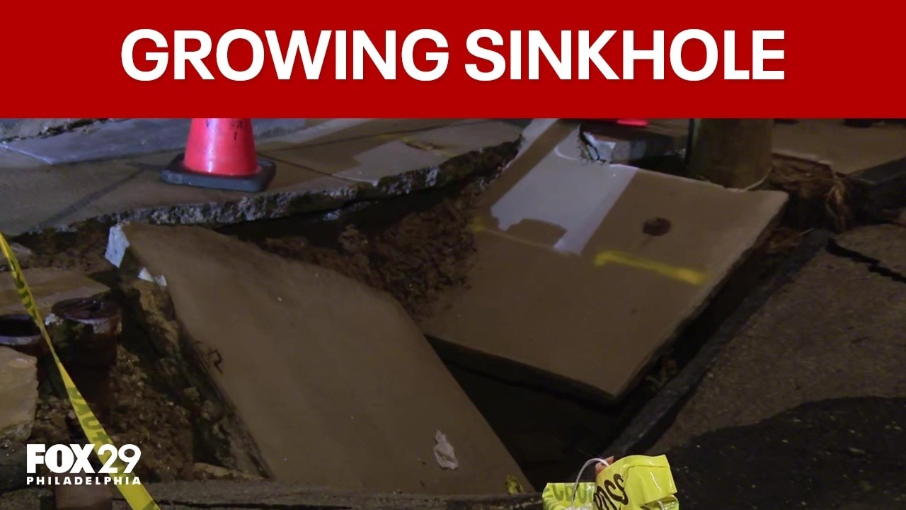 Manayunk residents face mounting costs as Conarroe Street sinkhole widens