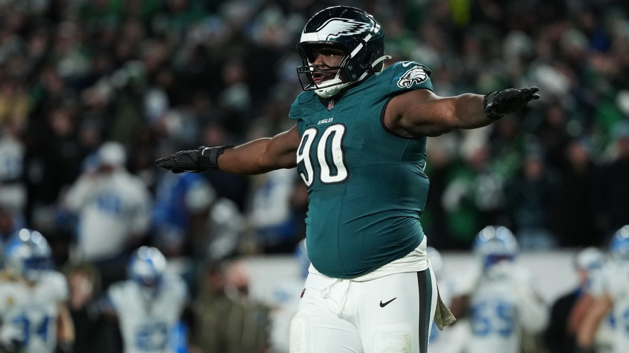 Sources: Eagles, DT Jordan Davis reach 3-year extension