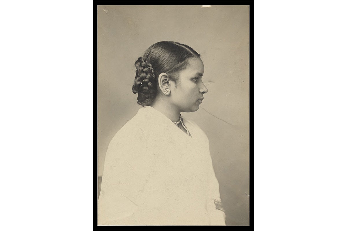 Classic portrait of Anandibai Joshee