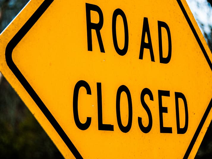 Portion Of Heavily Traveled Ross Road Closes