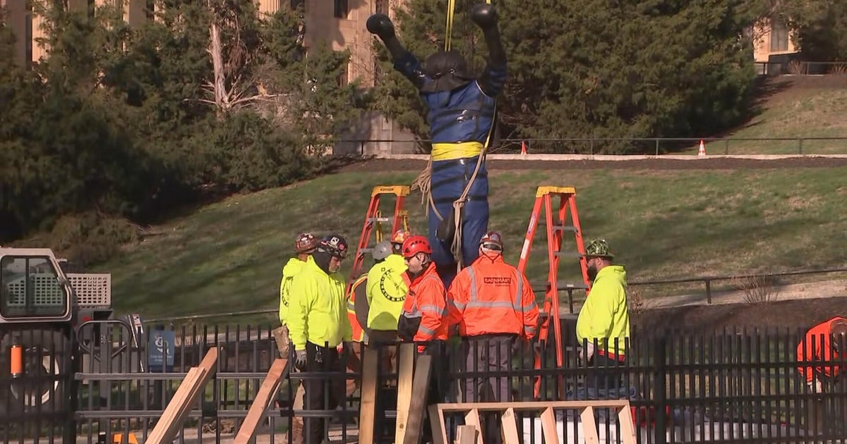 The Rocky statue at the Philadelphia Museum of Art is on the move today. Here's what to know.