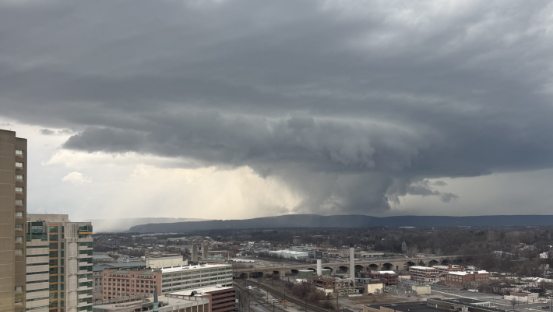 Thunderstorm sweeps through south-central PA