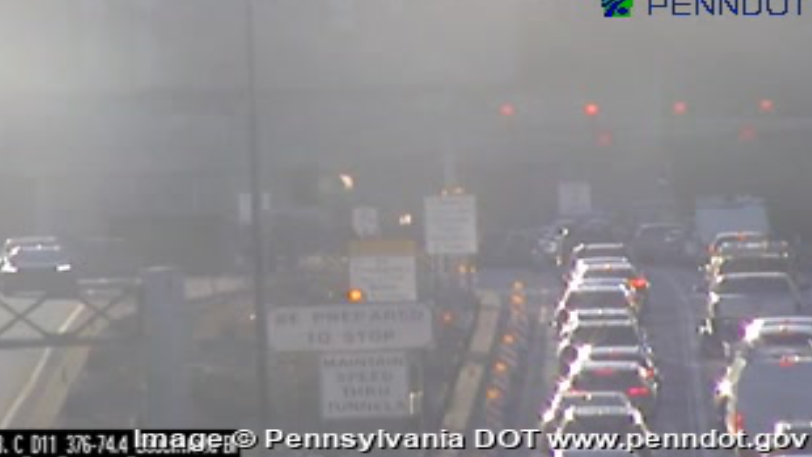 Squirrel Hill Tunnel Outbound Closed: Multi-vehicle crash
