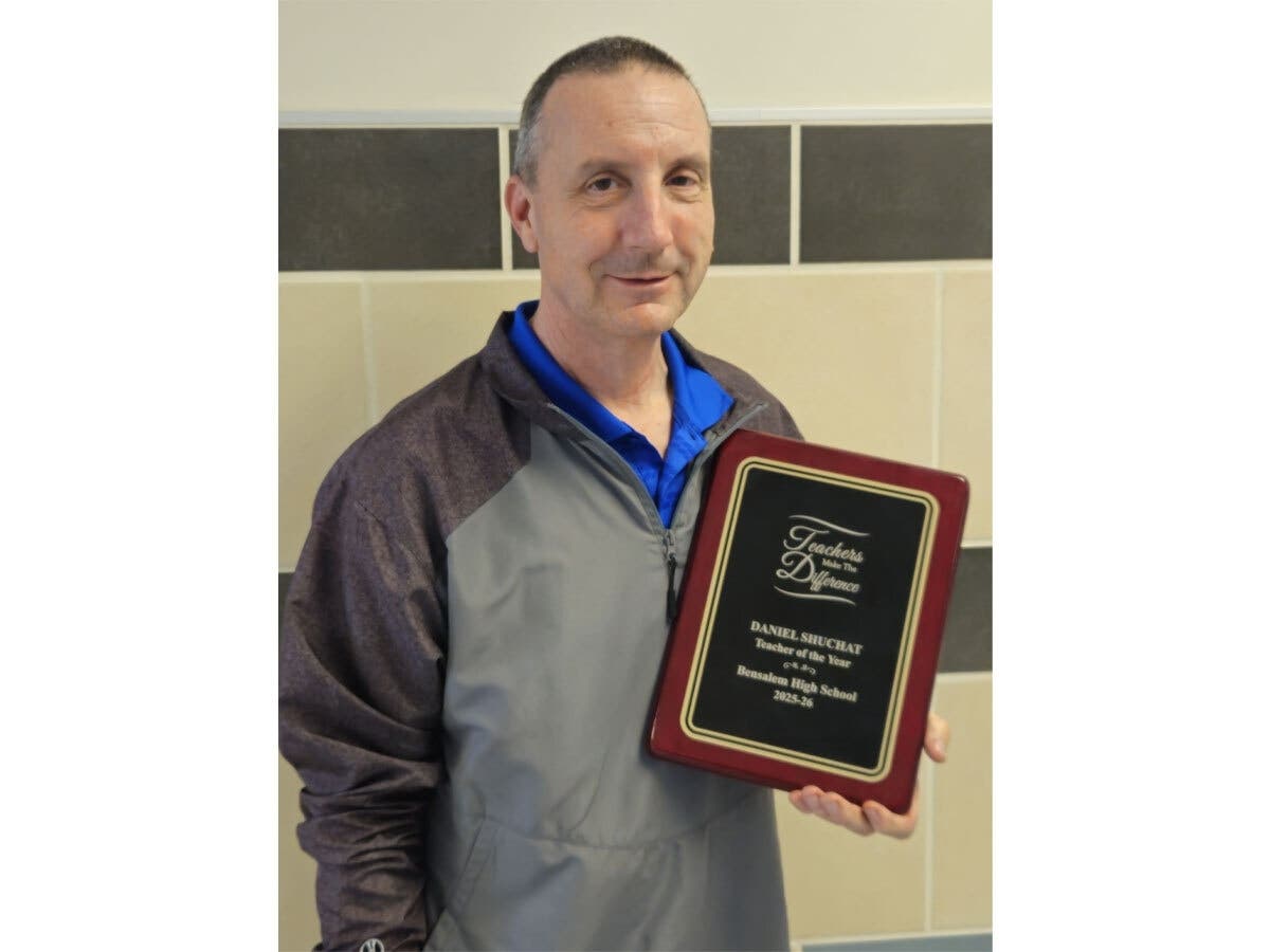 Bensalem Names 2026 Teacher Of The Year