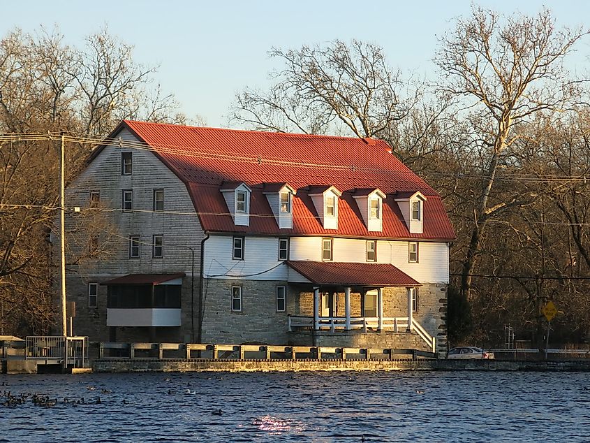 A historical building in Boiling Springs, Pennsylvania.