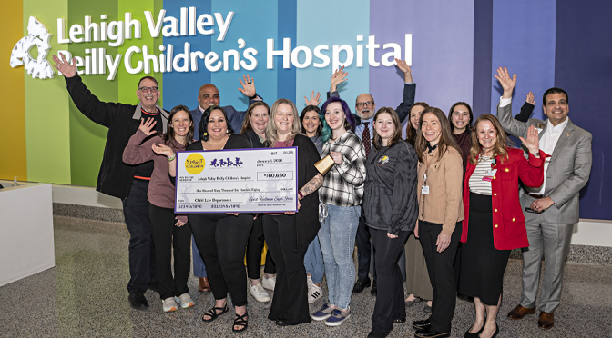 Lehigh Valley Reilly Children’s Hospital Receives Largest-ever Donation from Spirit Halloween