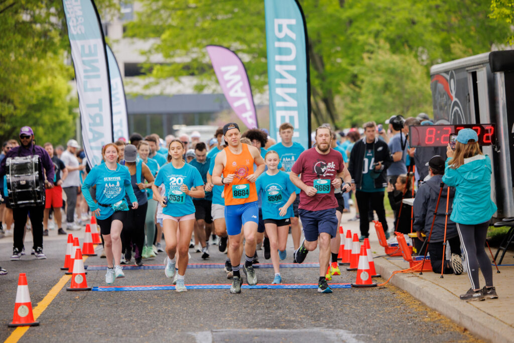 Sprinting for ovarian cancer research