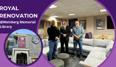 Renovations in Record Time at the Weinberg Memorial Library