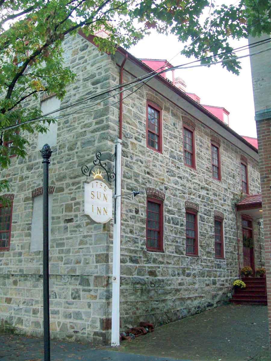 sun inn moravian bethlehem