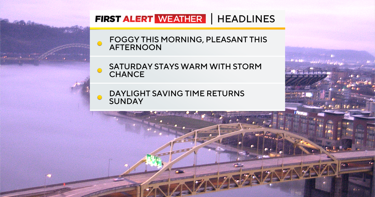 Pittsburgh will see near record-high temperatures on Friday and Saturday