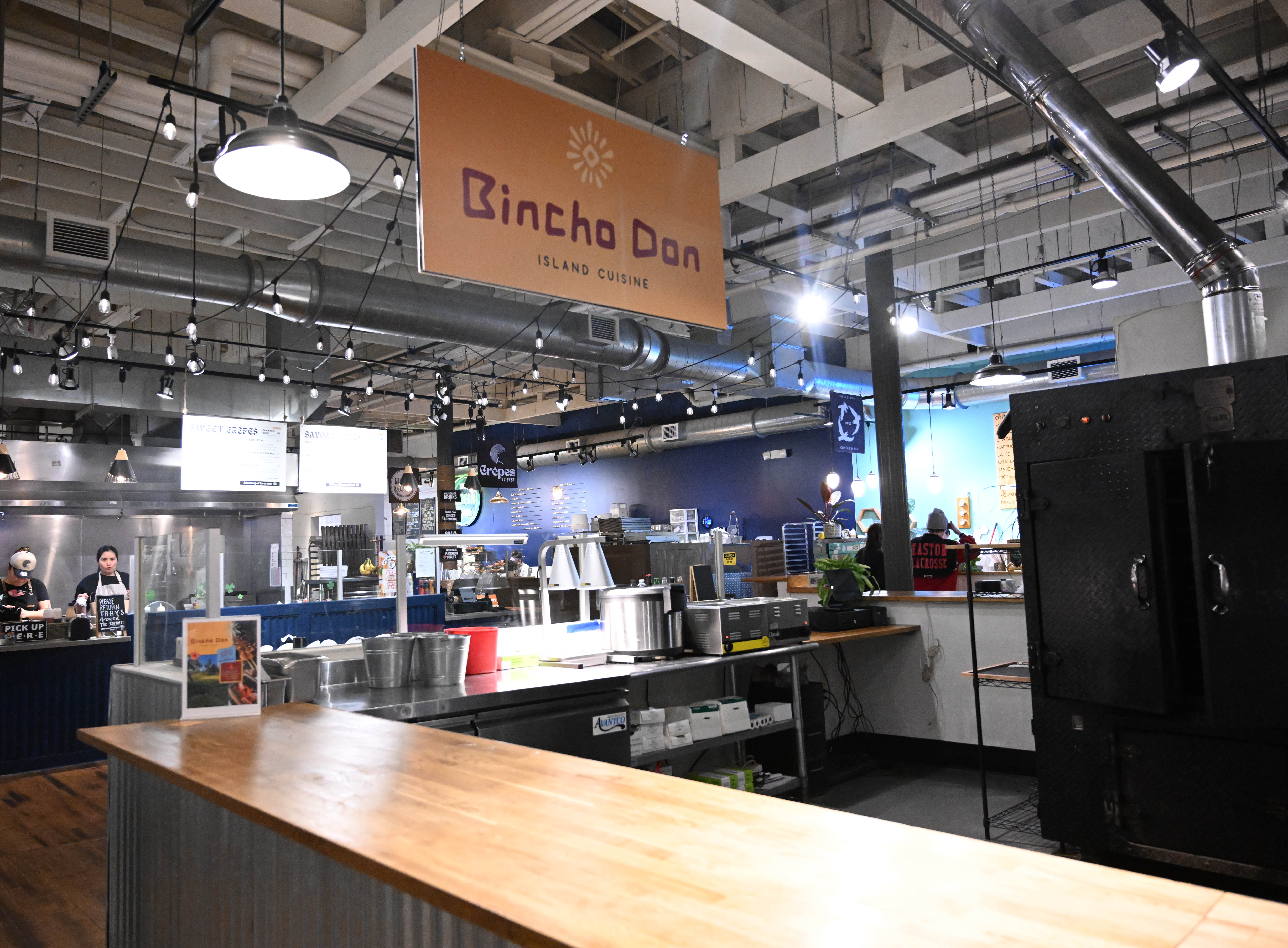 Bincho-Don, a new Caribbean and South American-inspired food stand is...