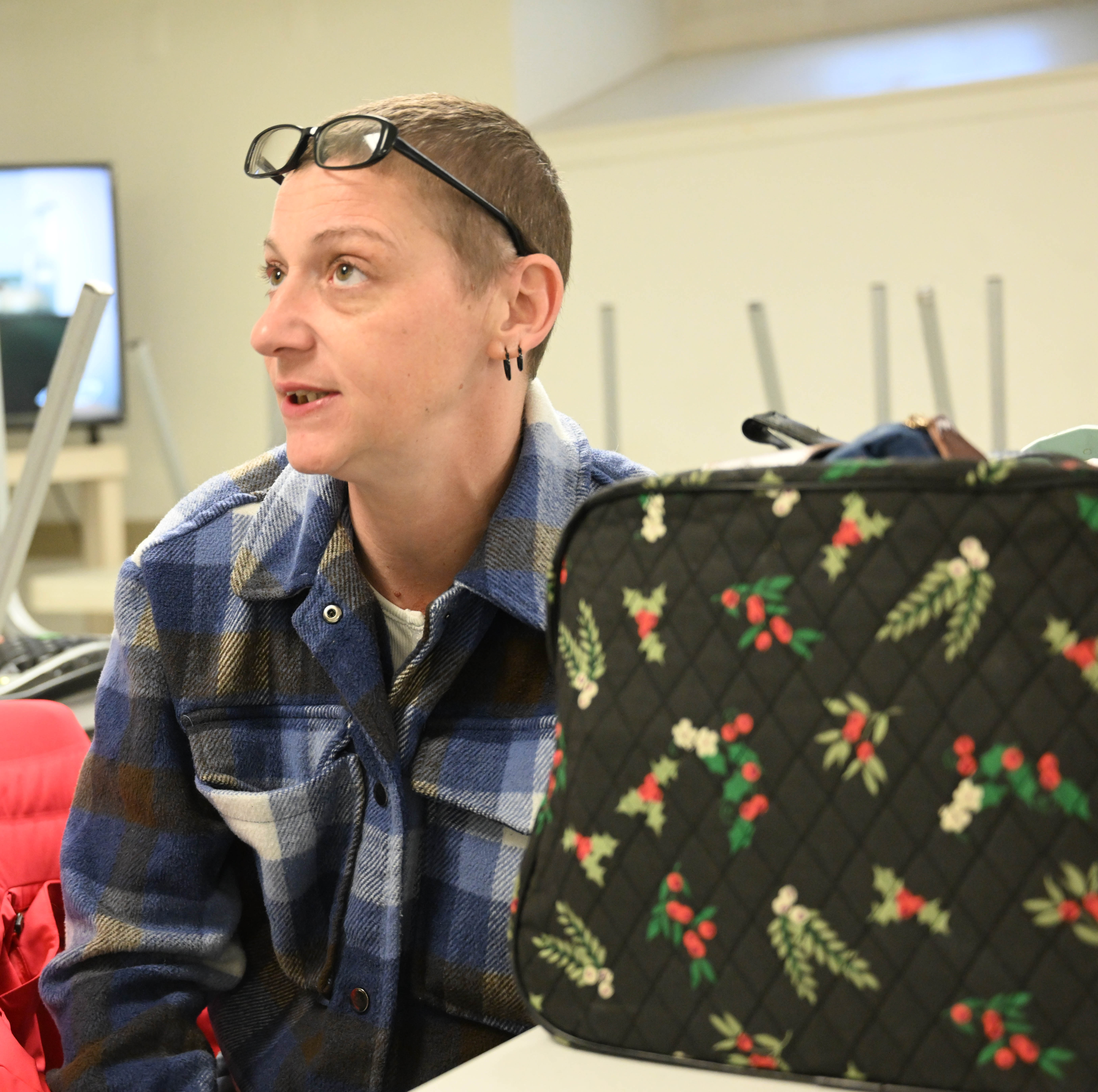 London Clifford speaks Sunday, March, 1, 2026, about the services...