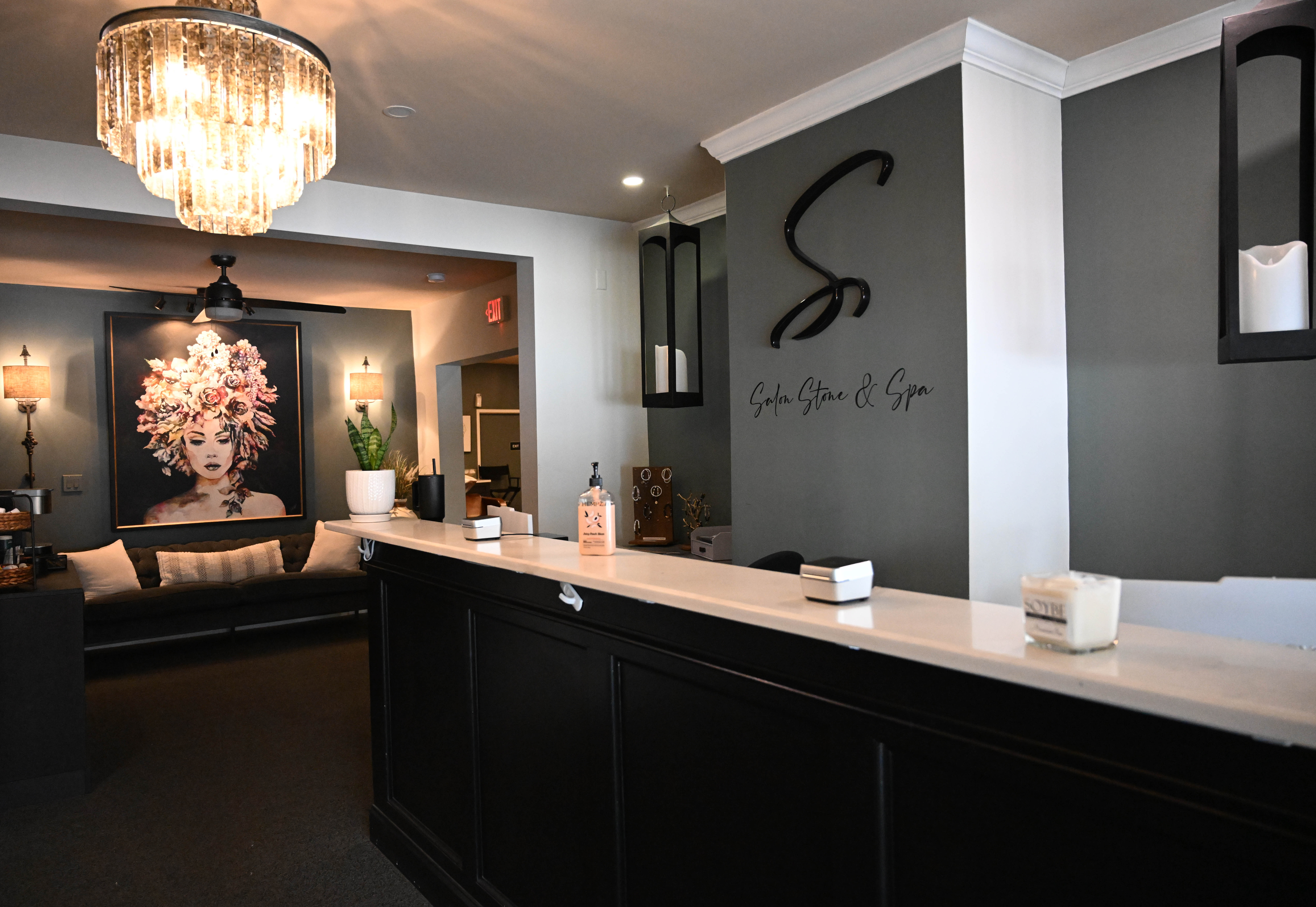 Salon Stone & Spa is seen Wednesday, Feb. 25, 2026,...