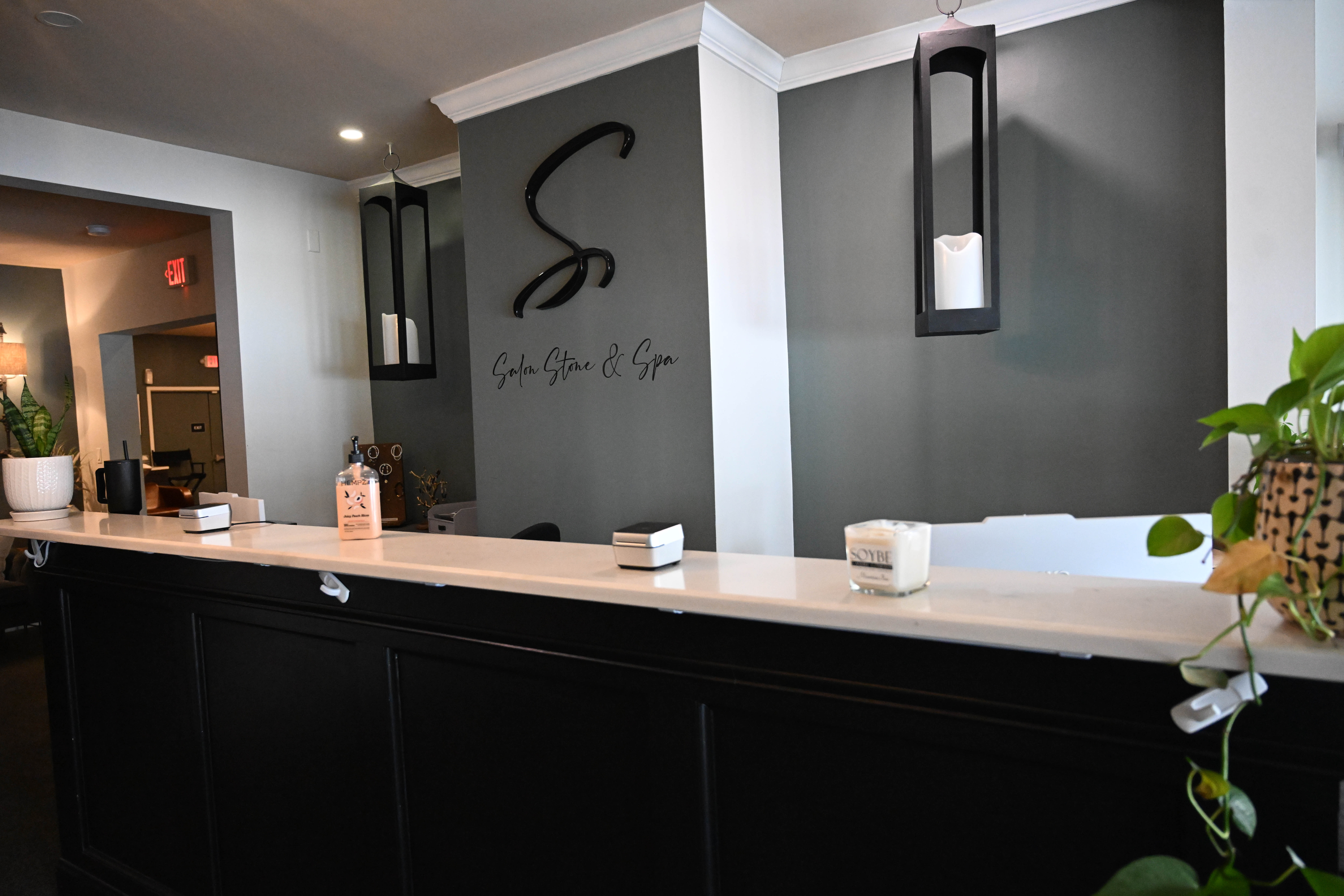 Salon Stone & Spa is seen Wednesday, Feb. 25, 2026,...