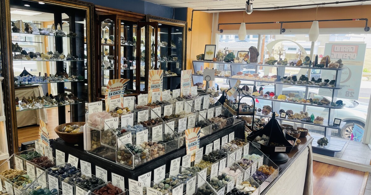 GEMeral Store opens in Bethlehem with rare stones from around the world, mounted tarantula