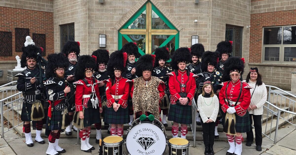 Greater Scranton Black Diamonds Pipe Band marches on after 2025 accident