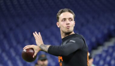 Carson Beck in Pittsburgh for a top-30 visit with the Steelers