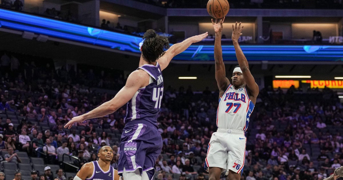 Sixers rookie VJ Edgecombe scores career-high 38 points in 139-118 win over Sacramento Kings