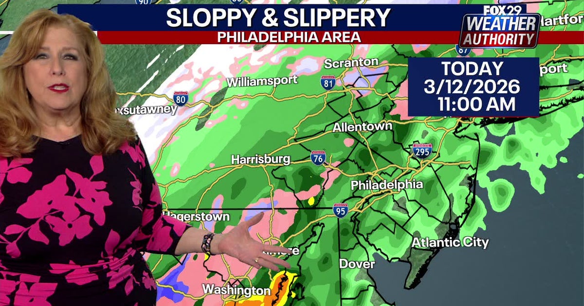 Philly weather: Wet, chilly Thursday follows record-breaking warmth