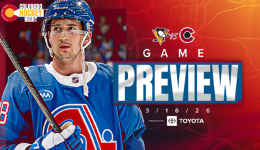 Monday Matchup with Pittsburgh | Colorado Avalanche