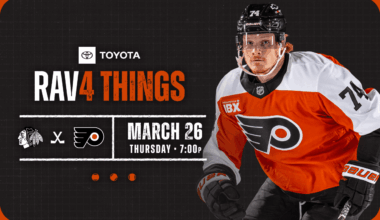 RAV4 Things: Flyers vs. Blackhawks