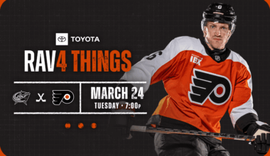 RAV4 Things: Flyers vs. Blue Jackets