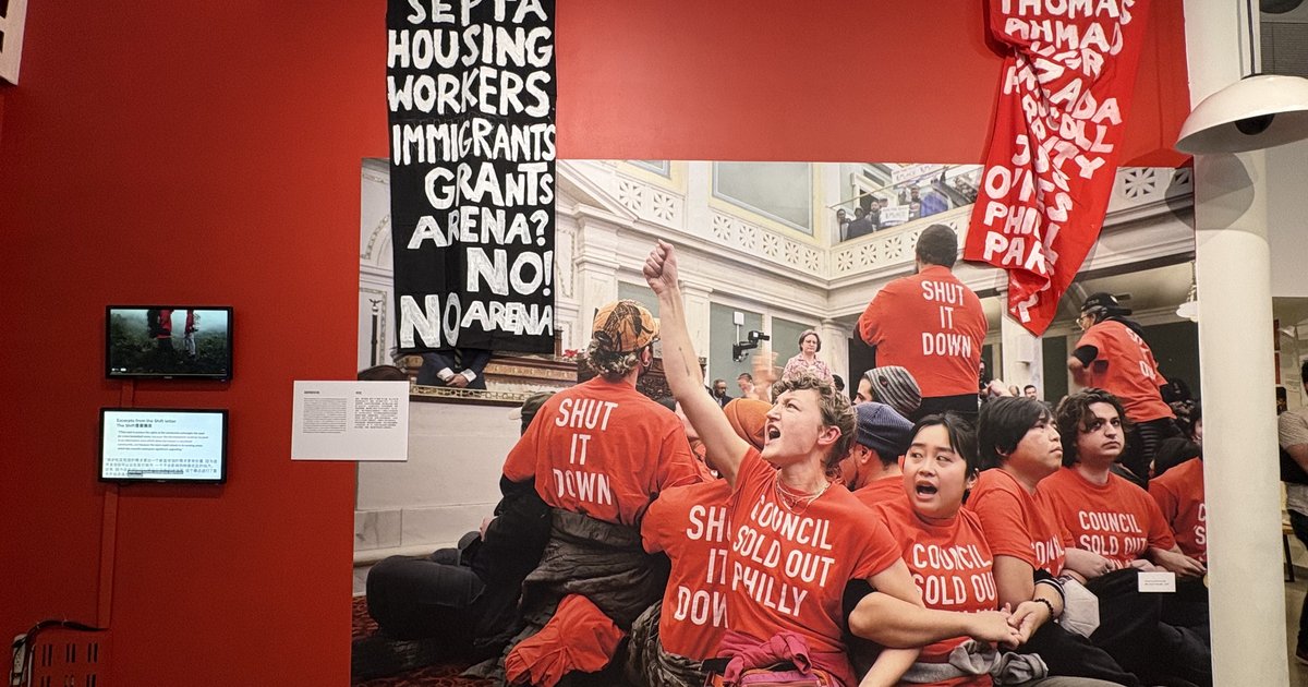 'No Arena' exhibit links the fight against Sixers arena project in Chinatown to America's 250th birthday