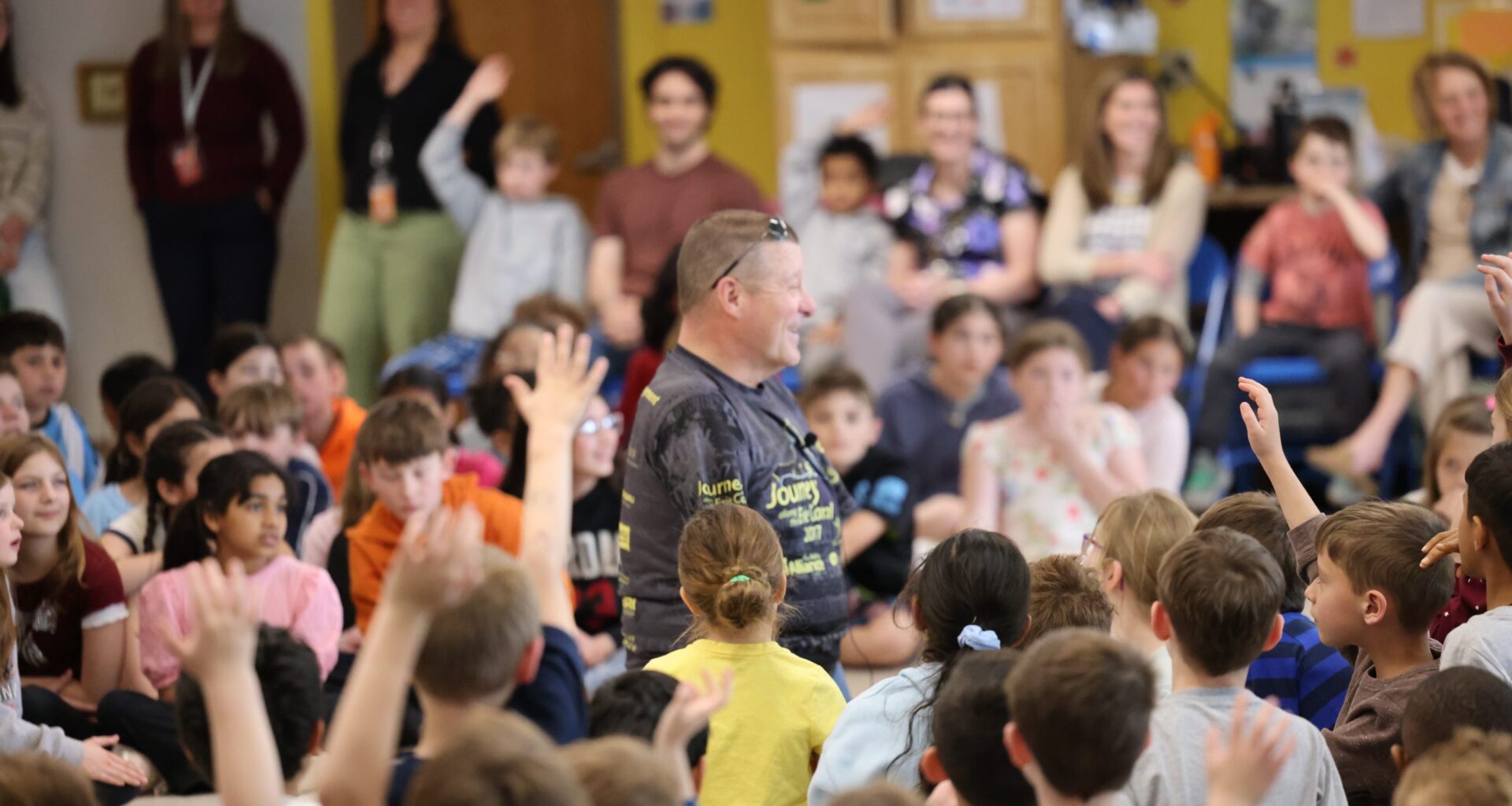 Glenmont speaker inspires students with simple, powerful message