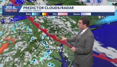 Mild Friday With Few PM Showers; More Rain Saturday
