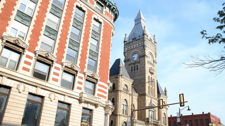 A historic church building in Butler, Pennsylvania