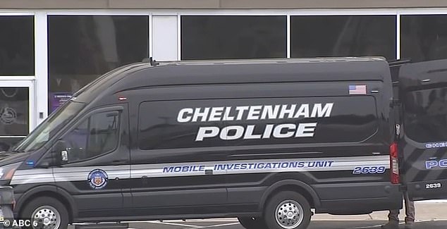 Cheltenham Police responded to the scene at around 12.30pm on Thursday. They found the suspect nearby in the same shopping center