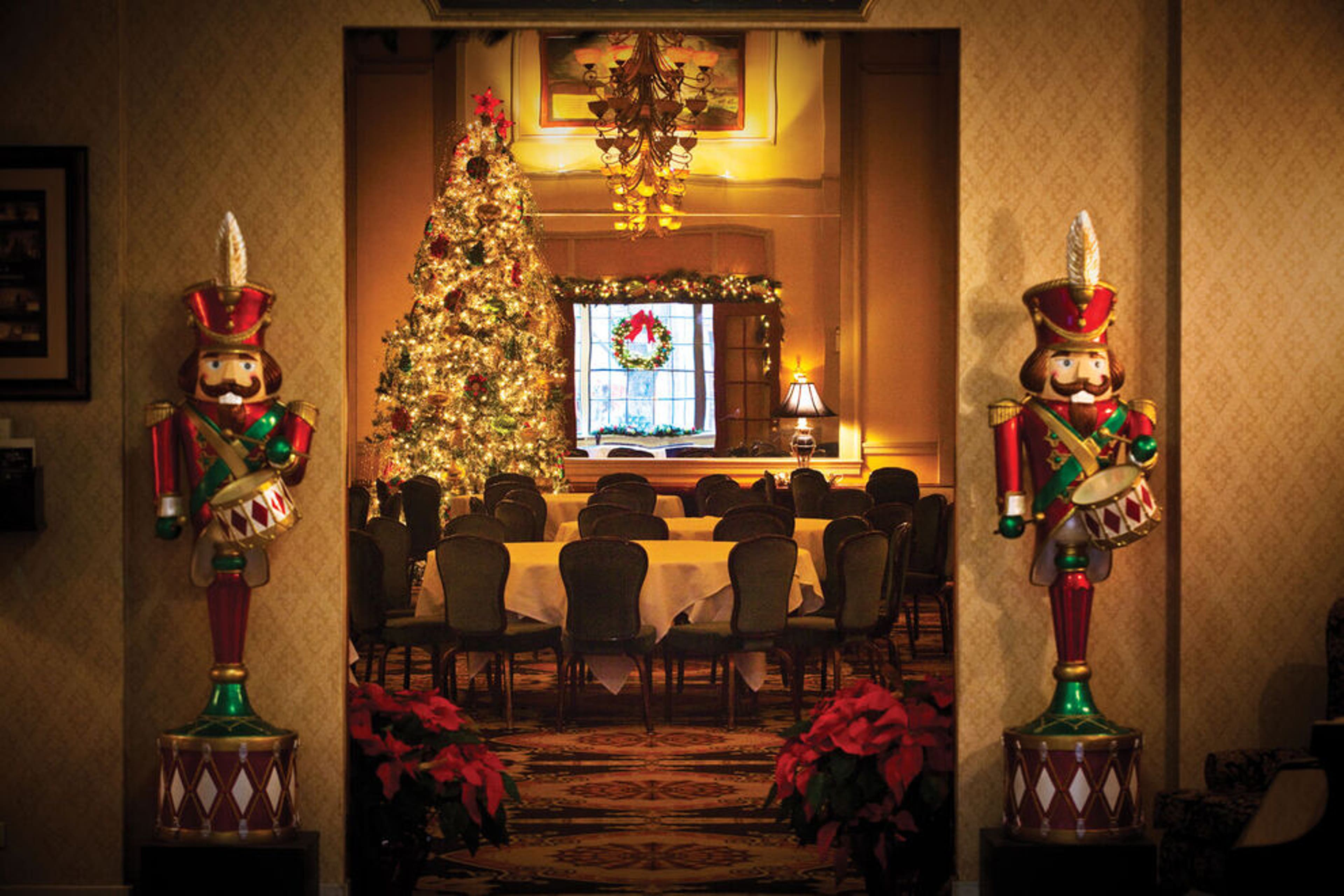 The city is nicknamed Christmas City USA