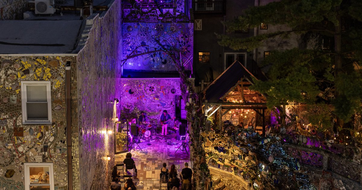 Philadelphia's Magic Gardens goes after hours on Fourth Fridays with live music, art workshops and BYOB picnics