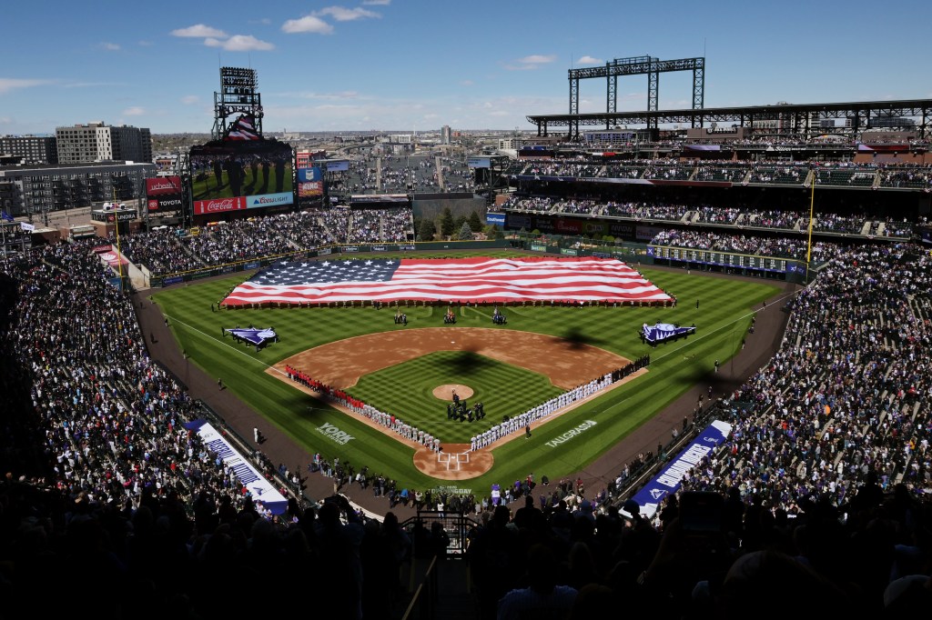 Colorado Rockies' 2026 home opener against the Philadelphia Phillies at Coors Field