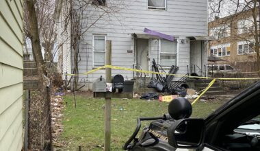 A 5-month-old girl hospitalized in Pittsburgh since being rescued from her burning apartment at 535½ E. 26th St. March 29 died April 3, Erie police reported. Two other children, ages 5 and 3, also died in the fire.