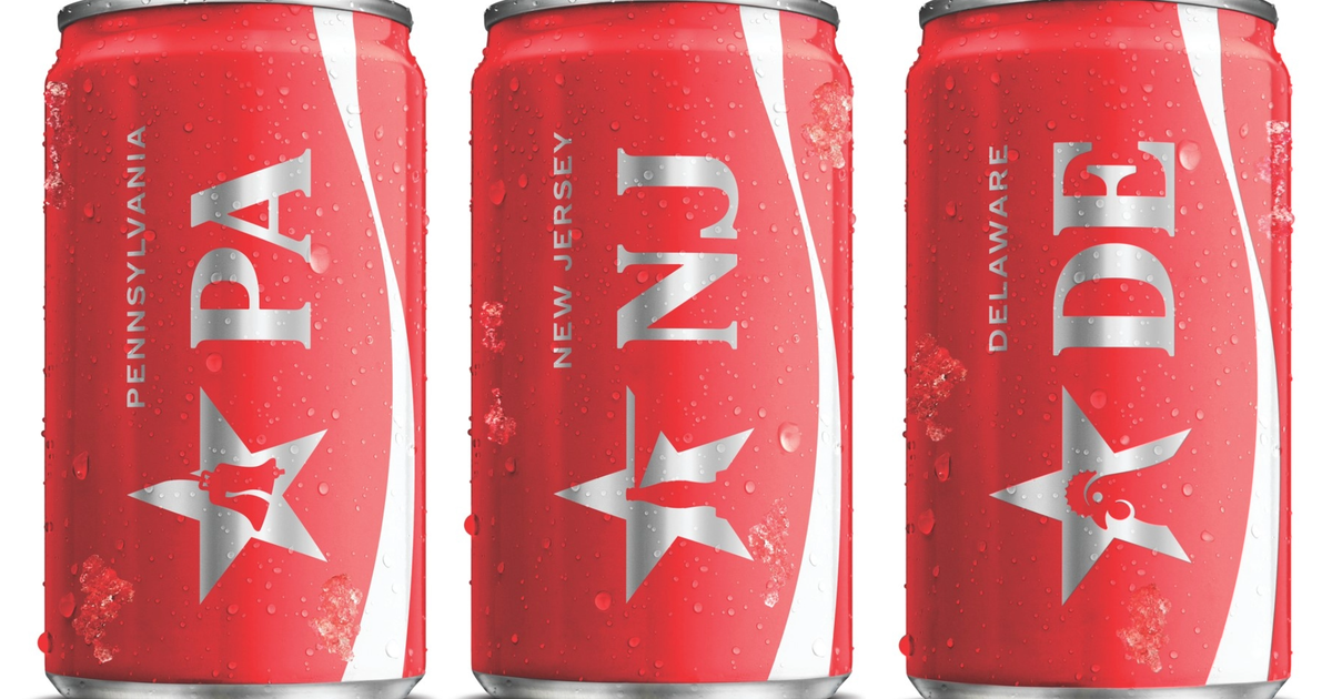 Coca-Cola unveils limited-edition America250 cans for Pennsylvania, NJ and Delaware
