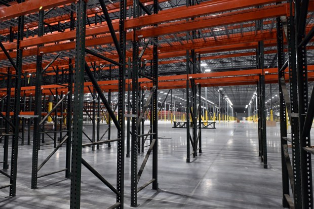 The new East Penn Manufacturing Corporate Distribution Center, 8697 Allentown Pike, Maidencreek Township, was officially opened on Friday, April 10, 2026. (BILL UHRICH/MEDIANEWS GROUP)